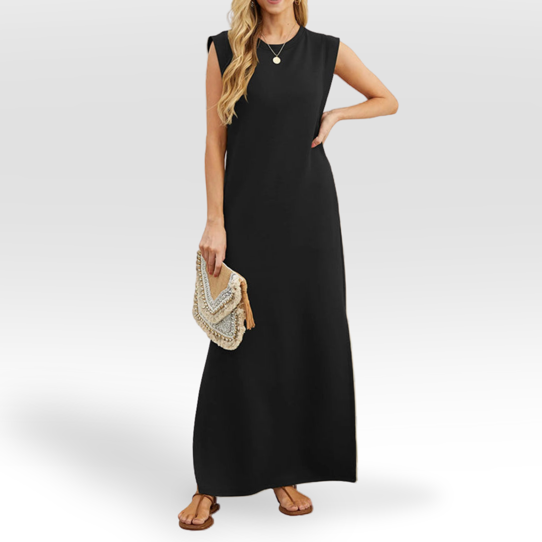 Ineke™ | Elegantes Kleid mit Rundhalsausschnitt