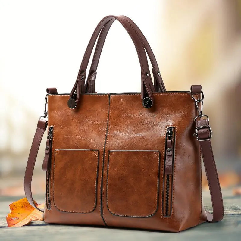 Ilse™ Leather Shoulder Bag